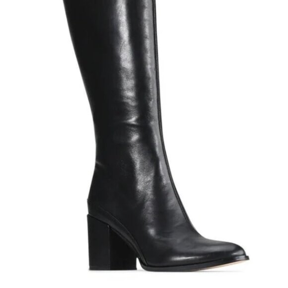 EOS Cashmere Boot - Black Leather - Size 40 - Picture 1 of 7